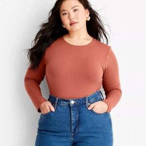 Womens Long Sleeve Bodysuit